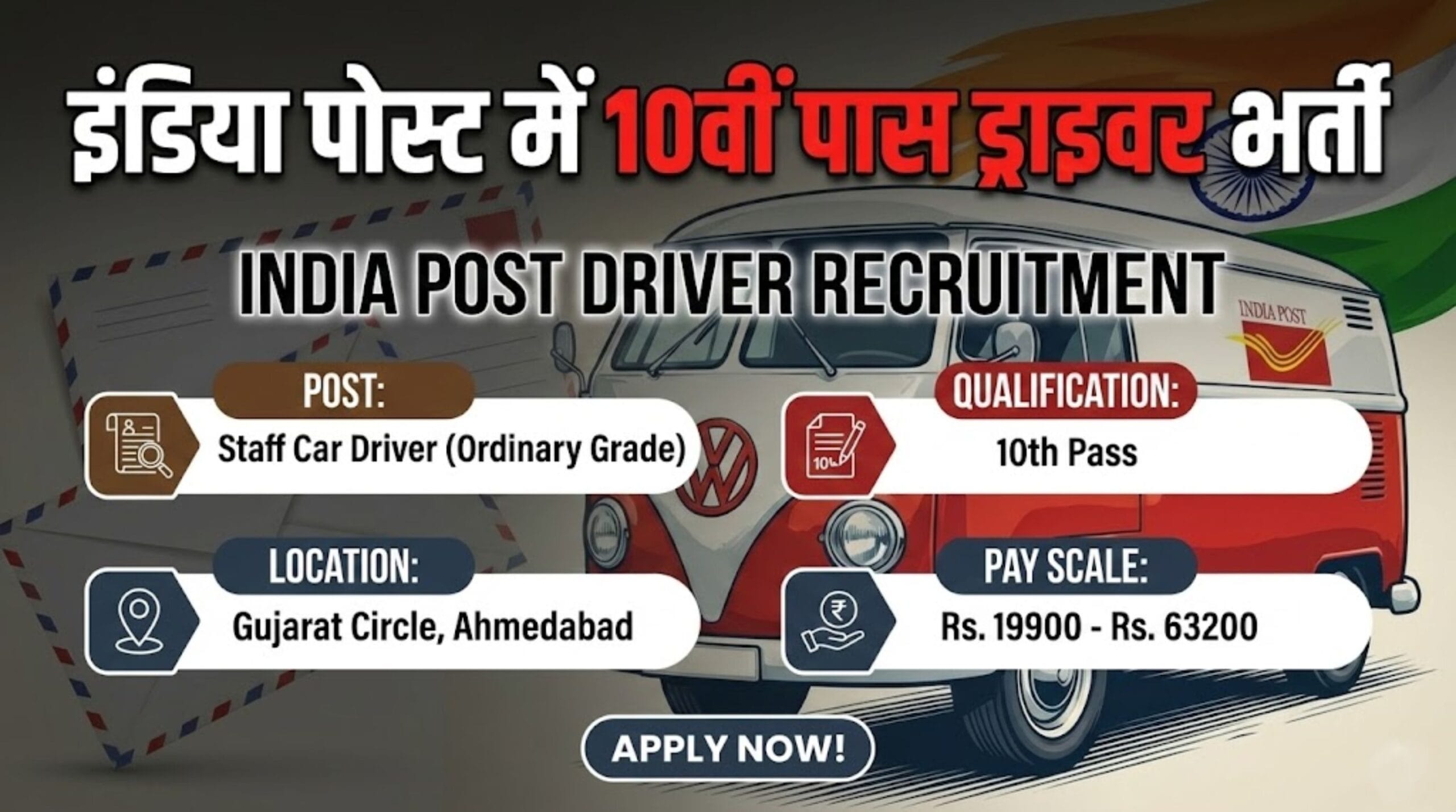 India Post Driver Recruitment 2026